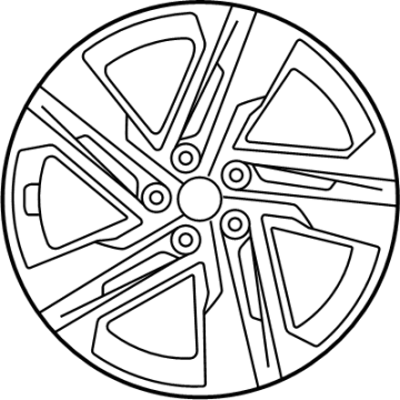 OEM 2022 Kia Sorento Wheel Assembly-Aluminium - 52910P4110