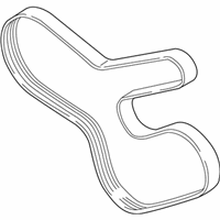 OEM 2014 BMW 740Li Ribbed V-Belt - 11-28-7-604-937