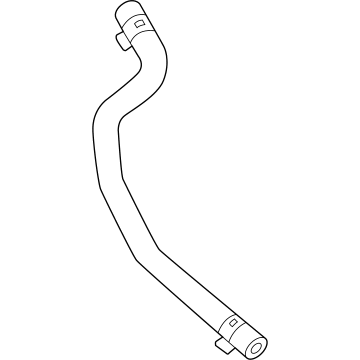 OEM Kia Carnival Hose Assembly-Radiator, L - 25415L0030