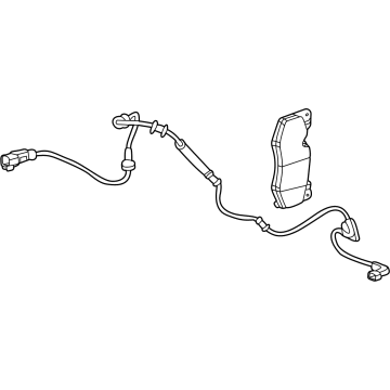 OEM 2020 Cadillac CT4 Brake Pads - 84880652