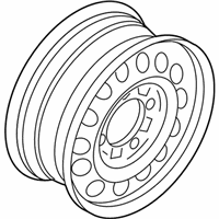 OEM 2006 Kia Sorento Wheel-Assembly, Steel - 529103E170