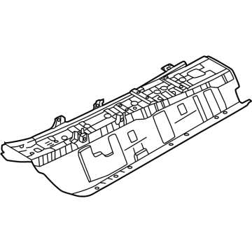 OEM 2021 Nissan Rogue Floor-Front, Center - 74310-6RR0A