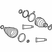 OEM 2007 Toyota Sienna Boot Kit - 04437-08011