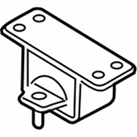 OEM 2010 Infiniti M45 INSULATOR - Engine Mounting, Rear - 11320-CG205