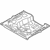 OEM Kia Rio Panel Assembly-Rear Floor - 65513J0000