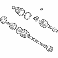 OEM 1998 Toyota Corolla Axle Assembly - 43410-02091