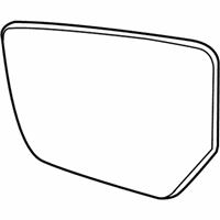 OEM Chevrolet Impala Mirror Glass - 23428164