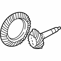 OEM 1992 Dodge B250 Gear Kit-Ring And PINION - 5010321AD