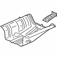 OEM 2016 Honda CR-Z Panel Set, RR. Floor - 04655-SZT-A00ZZ