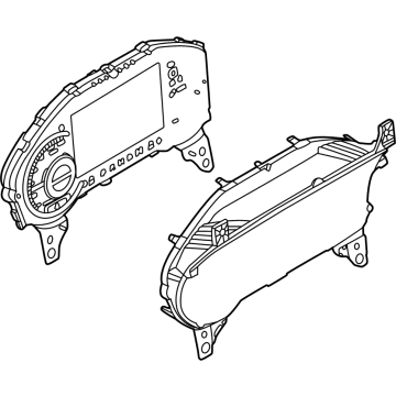 OEM 2022 Ford Bronco INSTRUMENT CLUSTER - M2DZ-10849-A