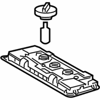 OEM 2017 Lexus ES300h Lamp Assy, Spot - 81360-48120-B1