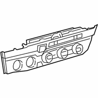 OEM 2016 Toyota Tacoma Dash Control Unit - 55900-04160-B1