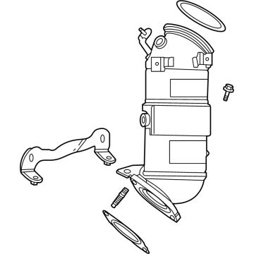 OEM 2022 Cadillac CT4 Converter - 12718564