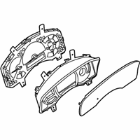 OEM 2004 Nissan Titan Instrument Cluster - 24810-7S20A