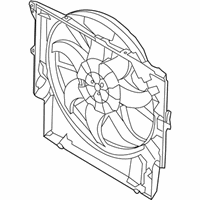 OEM 2020 BMW X4 Fan Housing - 17-42-8-487-636