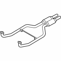 OEM 2014 BMW 750i Exhaust Pipe - 18-30-7-646-948