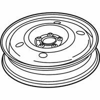 OEM 2020 Lincoln Nautilus Wheel, Alloy - FA1Z-1007-A