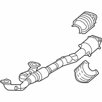 OEM 2017 Acura MDX Converter Assembly - 18150-5WS-A50