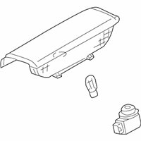 OEM 2004 Infiniti M45 Lamp Assembly-Stop, High Mounting - 26590-AJ001