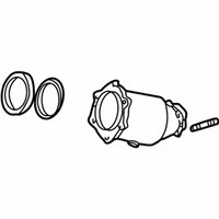 OEM 1998 Infiniti QX4 Three Way Catalytic Converter - B08A0-0W000