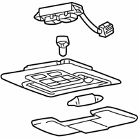 OEM Hyundai XG350 Overhead Console Lamp Assembly - 92820-39000-CI