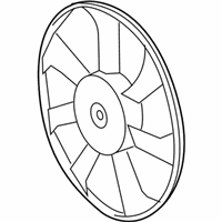 OEM 2021 Toyota Prius AWD-e Fan Blade - 16361-37060