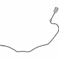 OEM 2014 Infiniti QX60 Hood Lock Control Cable Assembly - 65621-3JA1A