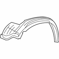 OEM Toyota Tundra Fender Liner - 53808-0C030