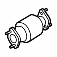 OEM 2012 Hyundai Genesis Coupe Catalytic Converter Assembly, Left - 28950-3CZG0