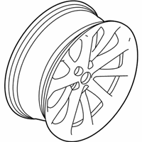 OEM 2016 Ford Special Service Police Sedan Wheel, Alloy - DG1Z-1007-H