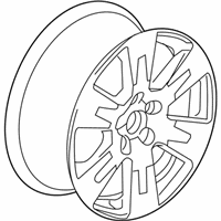 OEM 2020 Honda Ridgeline Disk, Aluminum Wheel (18X8J) (Tpms) (Aap St Mary'S) - 42700-T6Z-A11