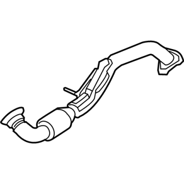 OEM 2022 Honda Civic PIPE ASSY- A, EX - 18200-T21-A01