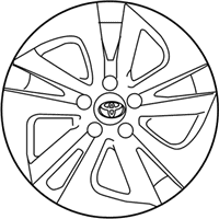 OEM 2022 Toyota Prius AWD-e Wheel Cover - 42602-47261