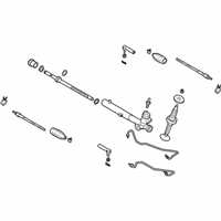 OEM 2003 Infiniti FX35 Power Steering Gear & Linkage Assembly - 49001-CG101