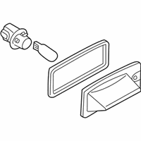 OEM 2007 Nissan Pathfinder Lamp Assembly-Licence - 26510-8J000