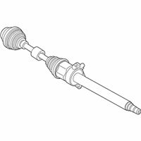 OEM 2017 BMW X1 Front Right Cv Axle Assembly - 31-60-8-482-286