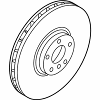 OEM 2018 BMW X5 Brake Disc, Lightweight, Ventilated, Left - 34-11-6-789-069