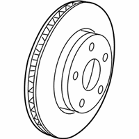 OEM Jeep Cherokee Brake Rotor - 68243428AB