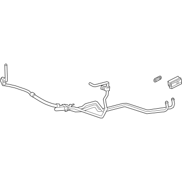 OEM 2021 Chevrolet Silverado 1500 PIPE ASM-TRANS FLUID CLR INL & OTLT - 84885688