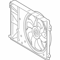 OEM 2021 Toyota Camry Fan Module - 16360-0P170