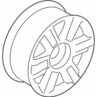 OEM 2007 Ford F-150 Wheel, Alloy - 6L3Z-1007-M