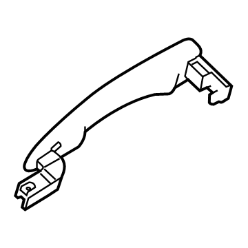 OEM 2022 Nissan Sentra Grip-Outside Handle, Rh - 82640-6LE4C