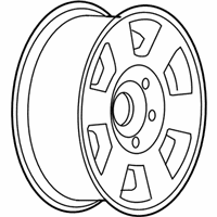 OEM Hummer H3 Spare Wheel - 9594959