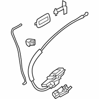 OEM 2013 Nissan Murano Trunk Lid Lock Assembly - 84631-1GR0A