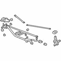 OEM Honda Link, FR. Wiper - 76530-SVA-A04