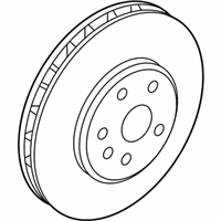 OEM 2008 Cadillac STS Rotor - 25750248