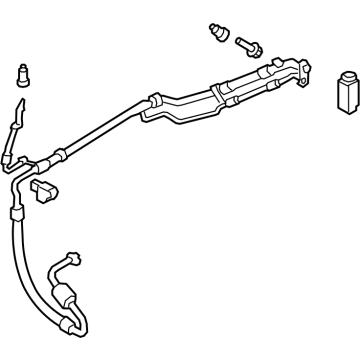 OEM 2022 Hyundai Santa Fe Tube Assembly-Suction & Liquid - 97775-P4020