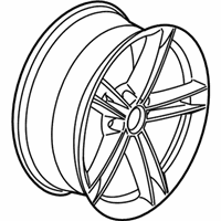 OEM BMW 330i GT xDrive Light Alloy Disc Wheel Reflexsilber - 36-11-6-877-135