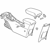 OEM 2017 Chevrolet Cruze Console Assembly - 23417616