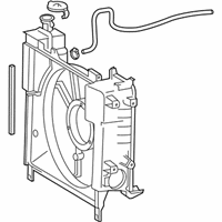 OEM 2014 Scion iQ Shroud Assembly - 16711-40040